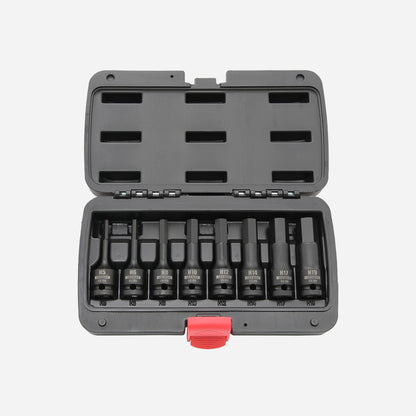 Hex Impact Bit Socket Set 1/2" Dr., 8pc