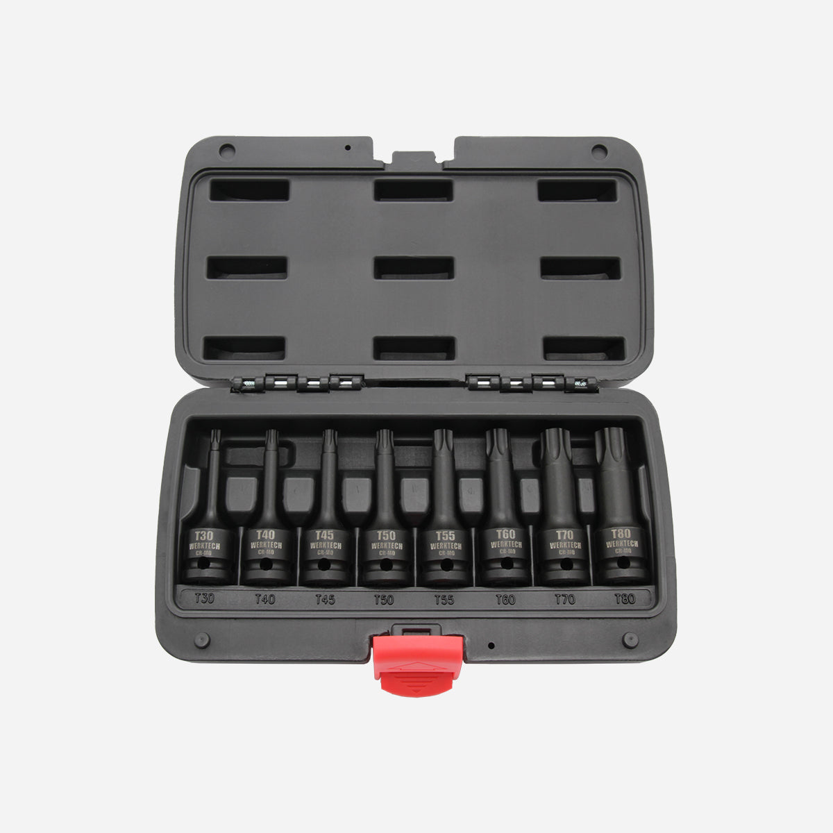 Torx Impact Bit Socket Set 1/2" Dr., 8pc