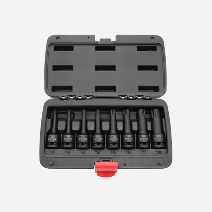 Torx Impact Bit Socket Set 1/2" Dr., 8pc